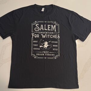 Salem Convention Witchcraft Graphic Tee - Black